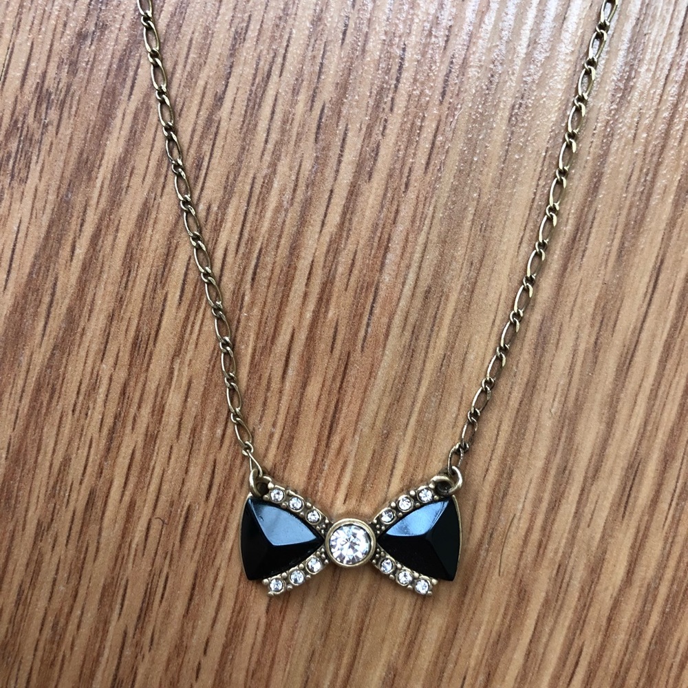 JCrew Bow Necklace
